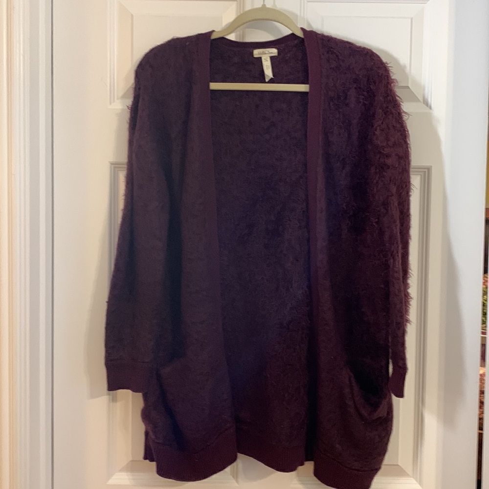 Matilda Jane size medium open front pocketed cardigan
